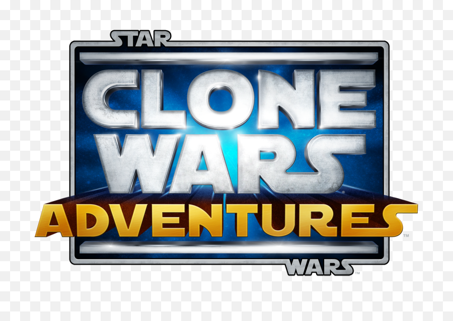 Download Clone Wars Adventures Touts 8 - Star Wars Clone Wars Adventures Logo Png,Star Wars The Clone Wars Logo