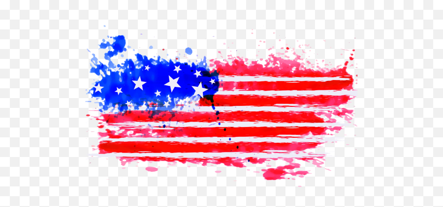 Us Flag Splash Png Image Free Download - American Flag Splash Png,American Flag Png Free