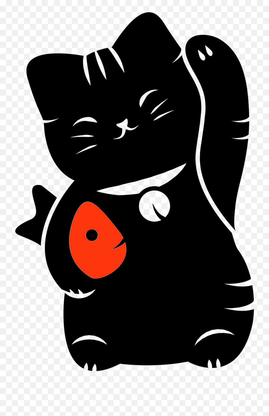 Az Chef Mallory Soule - Japanese Cat Logo Maneki Neko Tattoo Stencil Png,Cat Logo