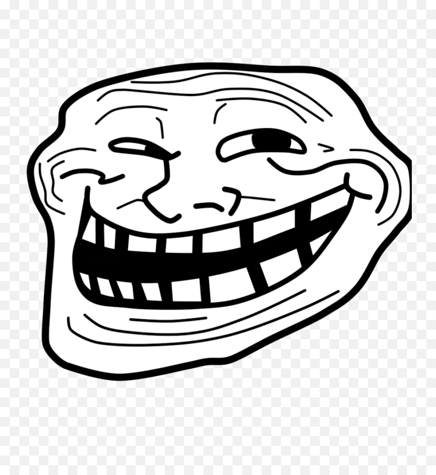 Troll Face Png No Background - Troll Face No Background,Troll Face Png No Background