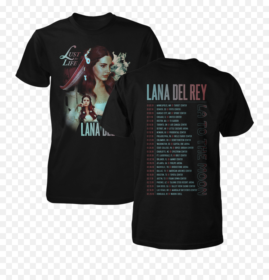 Rey Png - Lana Del Rey Tour Shirt,Rey Png