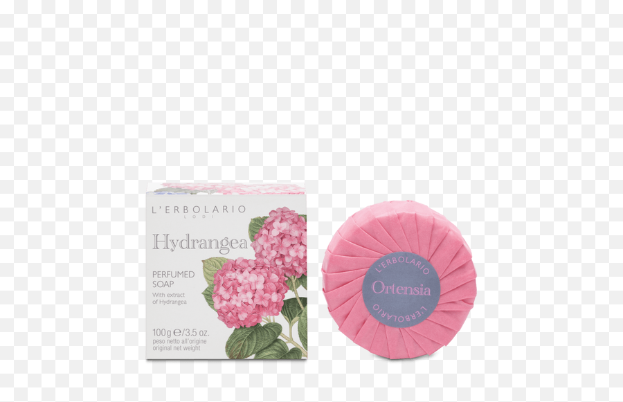 Hydrangea Perfumed Soap - Ortensia Sapone L Erbolario Png,Hydrangea Png
