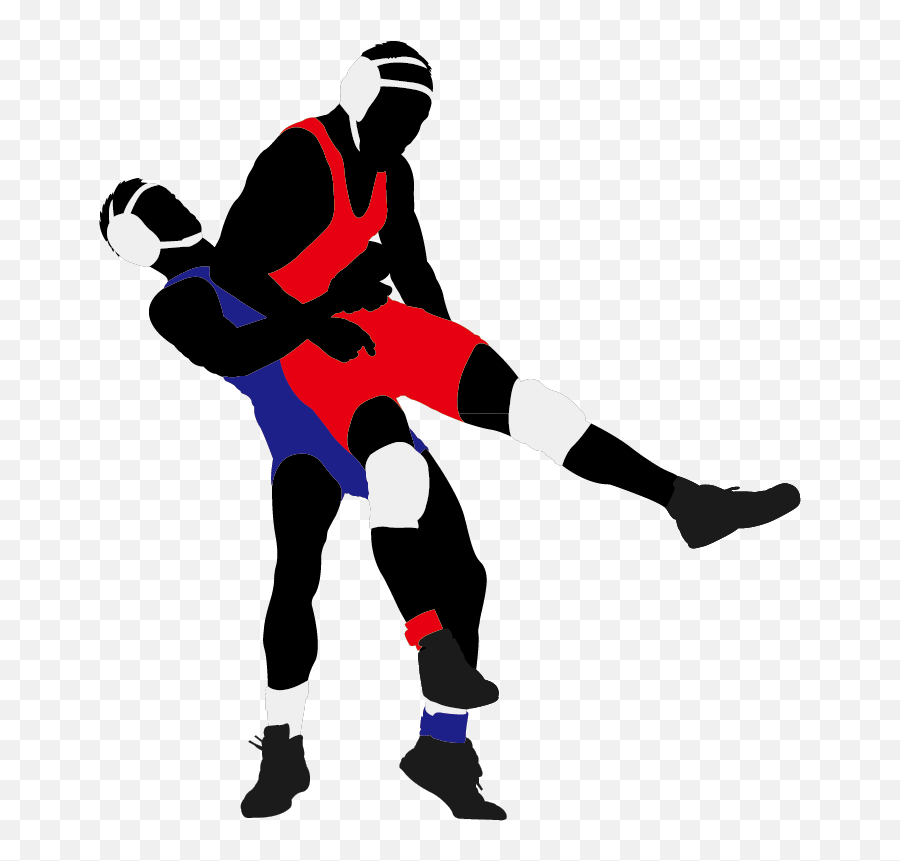 Wrestling Lucha Libre Silhouette Clip Art - Wrestling Png Wrestling Clipart,Wrestling Png