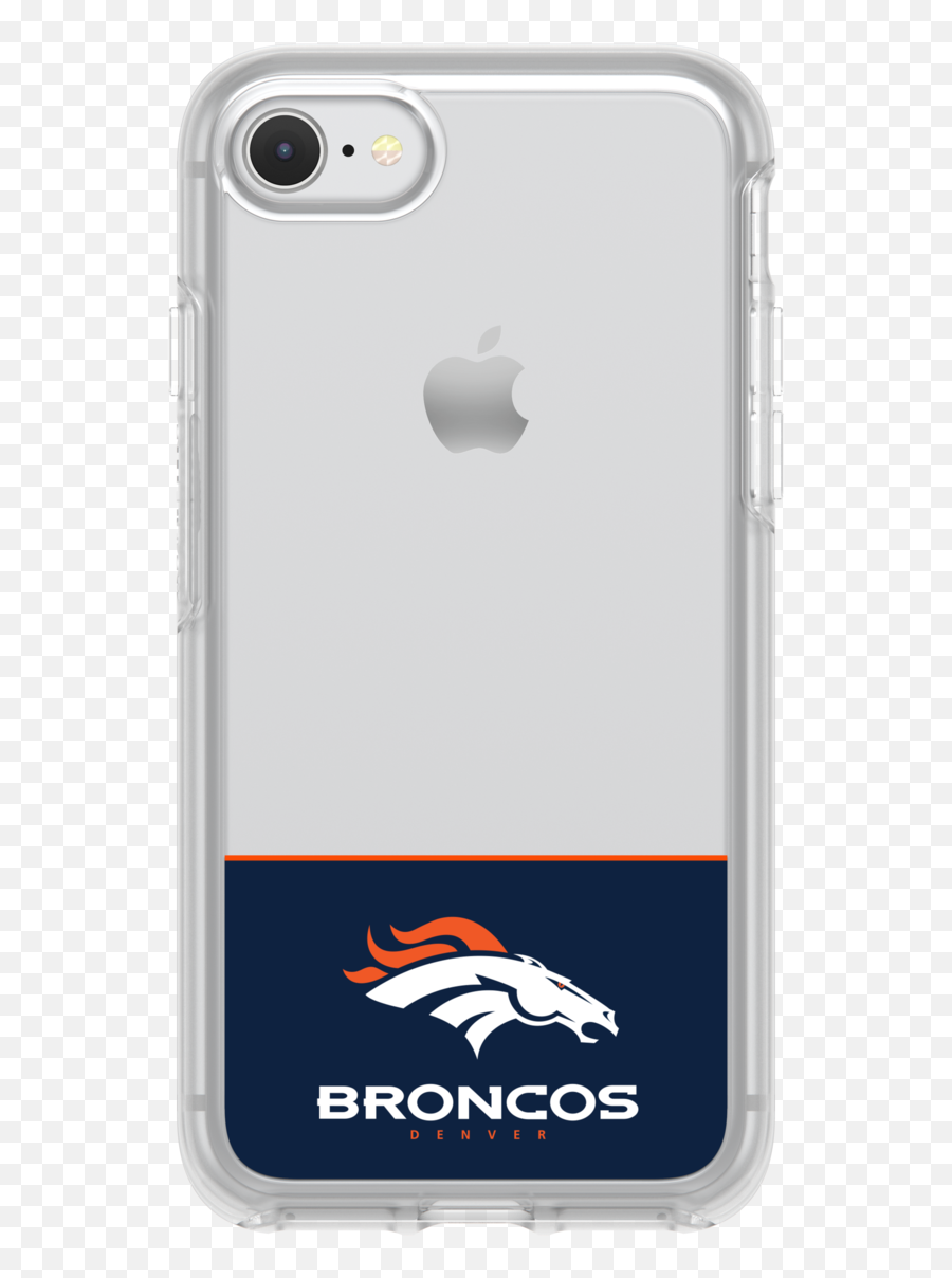Otterbox Clear Symmetry Series Phone Case With Denver Broncos Logo - Iphone Png,Broncos Logo Images