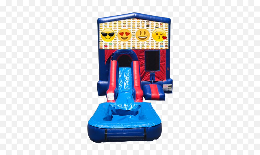 Jumping Joeu0027s Inflatables - Bounce House Rentals And Slides Fortnite Bounce House With Water Slide Png,House Emoji Png