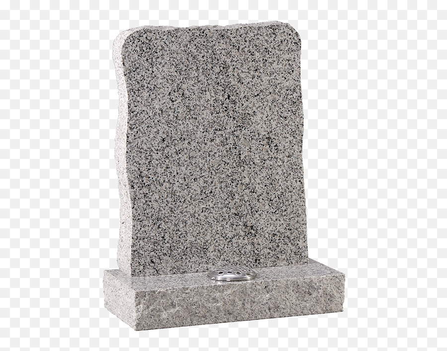 Granite Rustic Headstone - With Rustic Edges Rustic Headstones Uk Png,Headstone Png