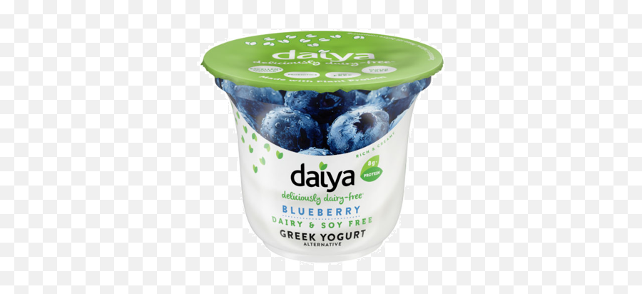 Daiya Blueberry Yogurt - Plain Greek Yogurt Style Tube Daiya Png,Blueberry Png