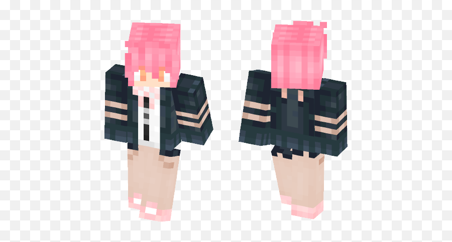 Download Me With Pink Hair Again Minecraft Skin For Free - Pink Haired Boy Minecraft Skin Png,Pink Hair Png
