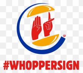 Burger King Sign Language Generator - Logo png