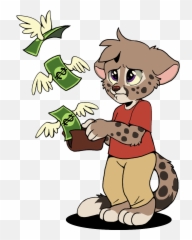 Download Flying Money - Cartoon Full Size PNG Image PNGkit