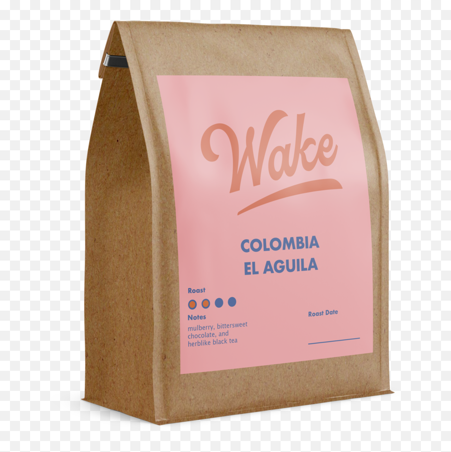 Colombia El Aguila Wake Coffee Roasters Png