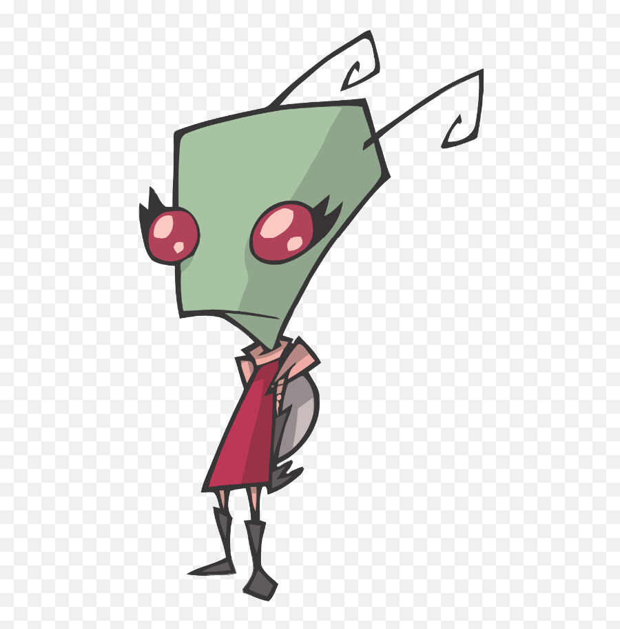 Invader Zim Base Female Irken - Invader Zim Invader El Png,Invader Zim Png