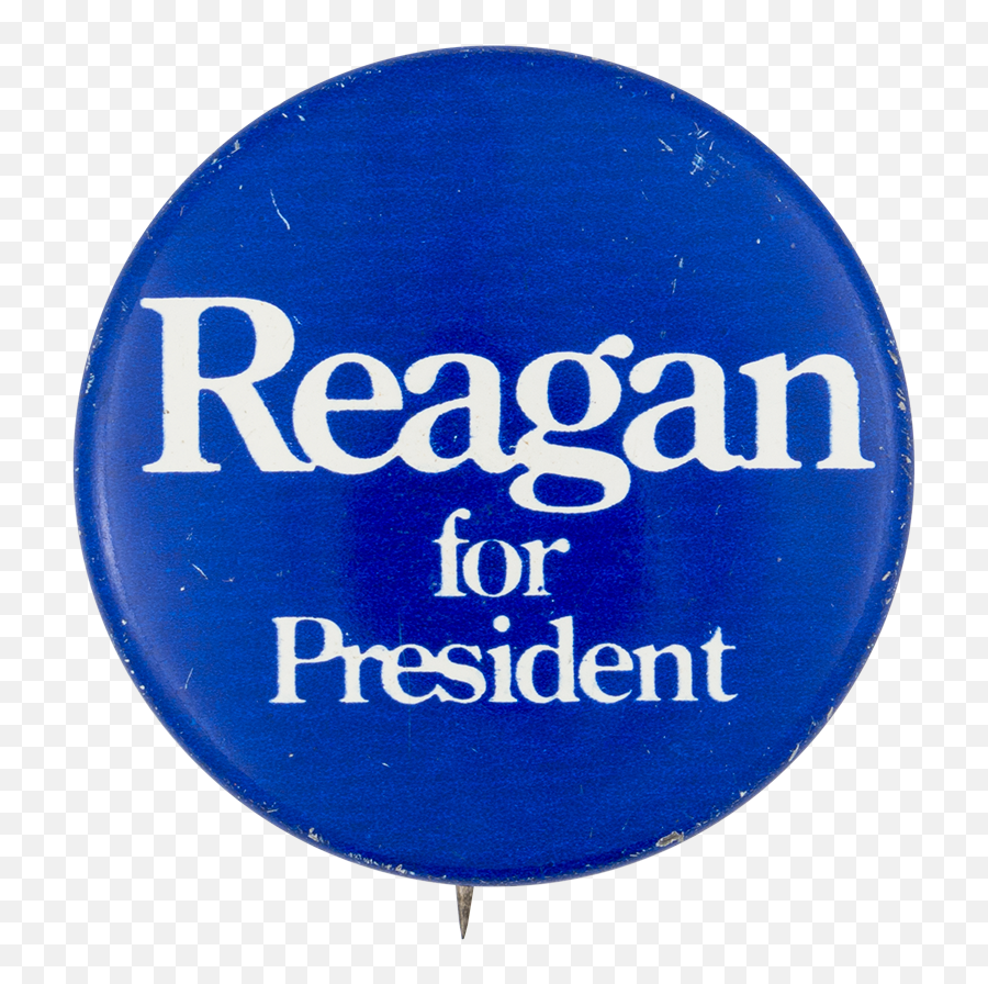 Reagan For President Busy Beaver Button Museum - Dot Png,Ronald Reagan Png