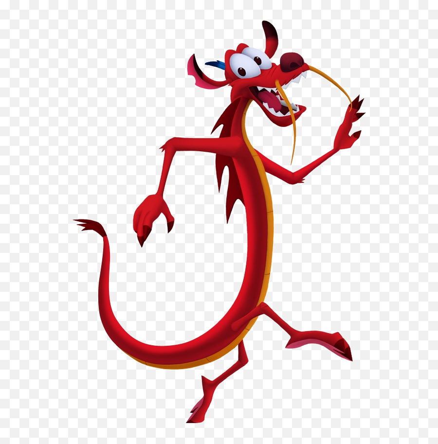 Mushu Mulan Clipart - Kingdom Hearts Mushu Png,Mulan Transparent