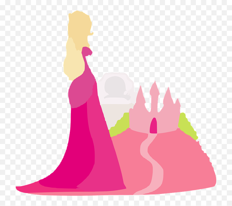 Princess Castle Fairy Tale - Princess In Castle Clipart Png,Princess Castle Png