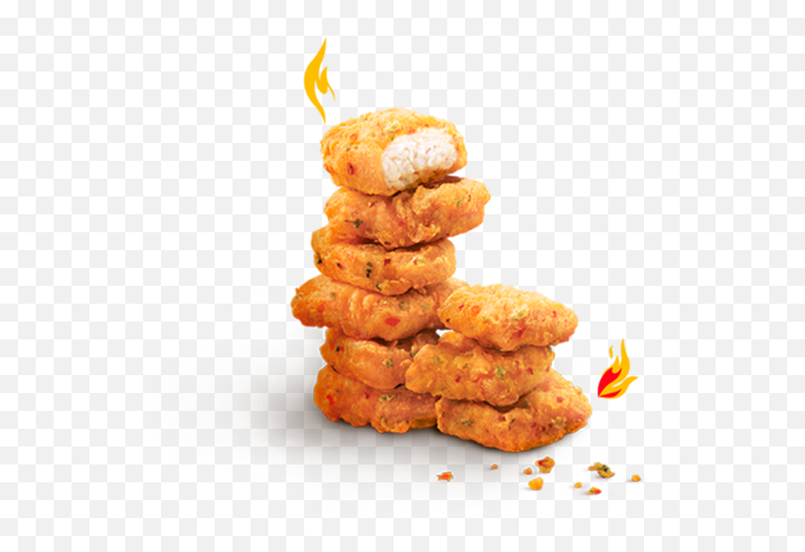 Spicy Chicken Mcnuggets - Mcdonaldu0027s Singapore Spicy Nuggets Png,Chicken Nugget Transparent