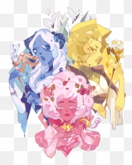 Old Sticker Design Of The Diamonds Before White Diamond - Pink Diamond The Diamonds Png,Steven Universe Logo Png