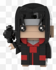 Free Lego Instructions Uchiha Itachi Naruto Brickheadz - png