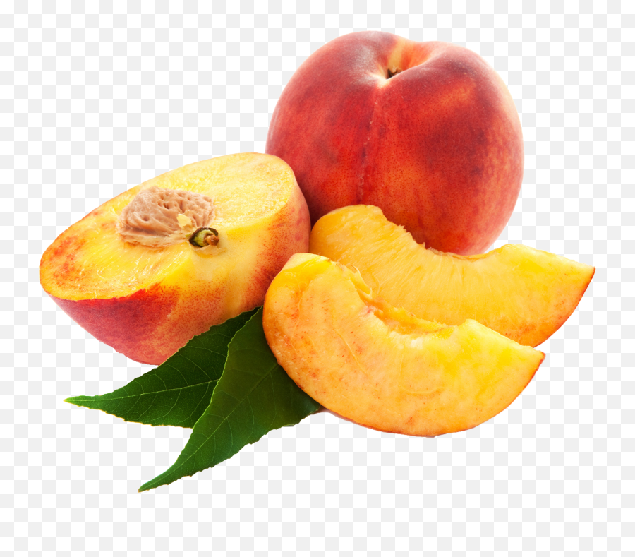 Peach Fruit - Sliced Peaches Transparent Background Png,Peach Transparent