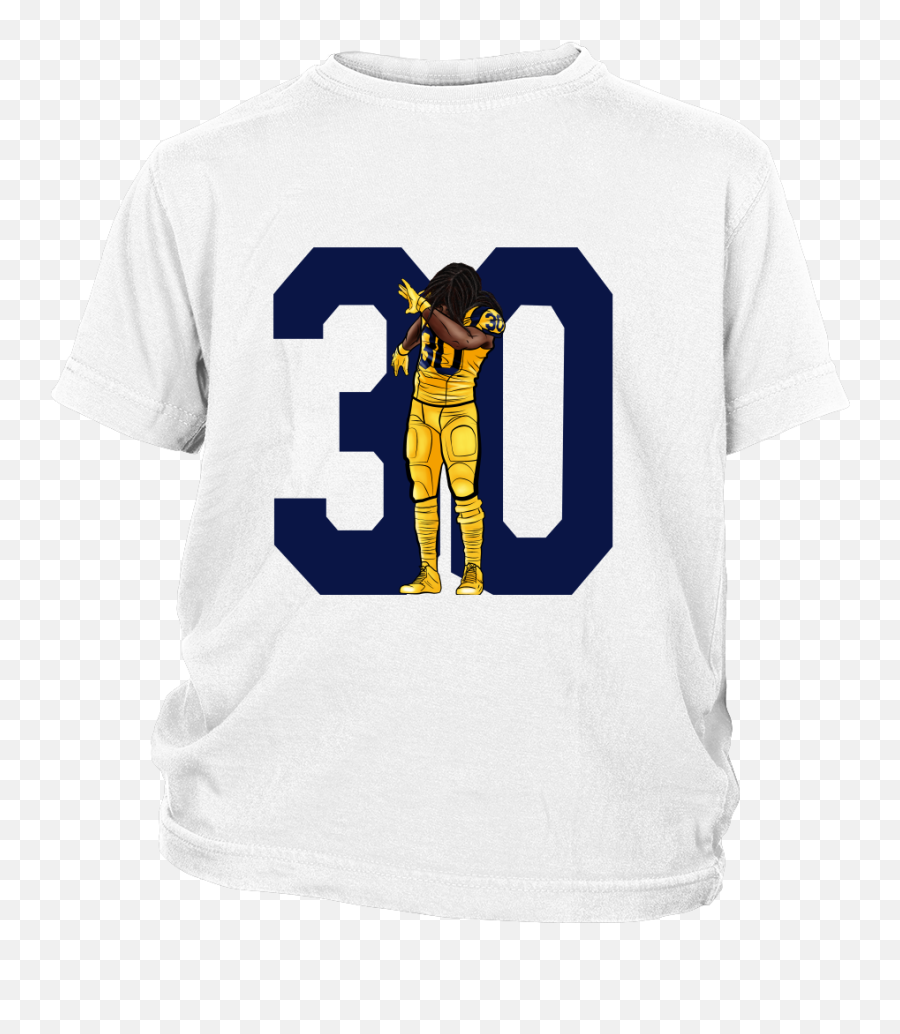 Youth Shirts La Rams Shirt - Short Sleeve Png,Todd Gurley Png