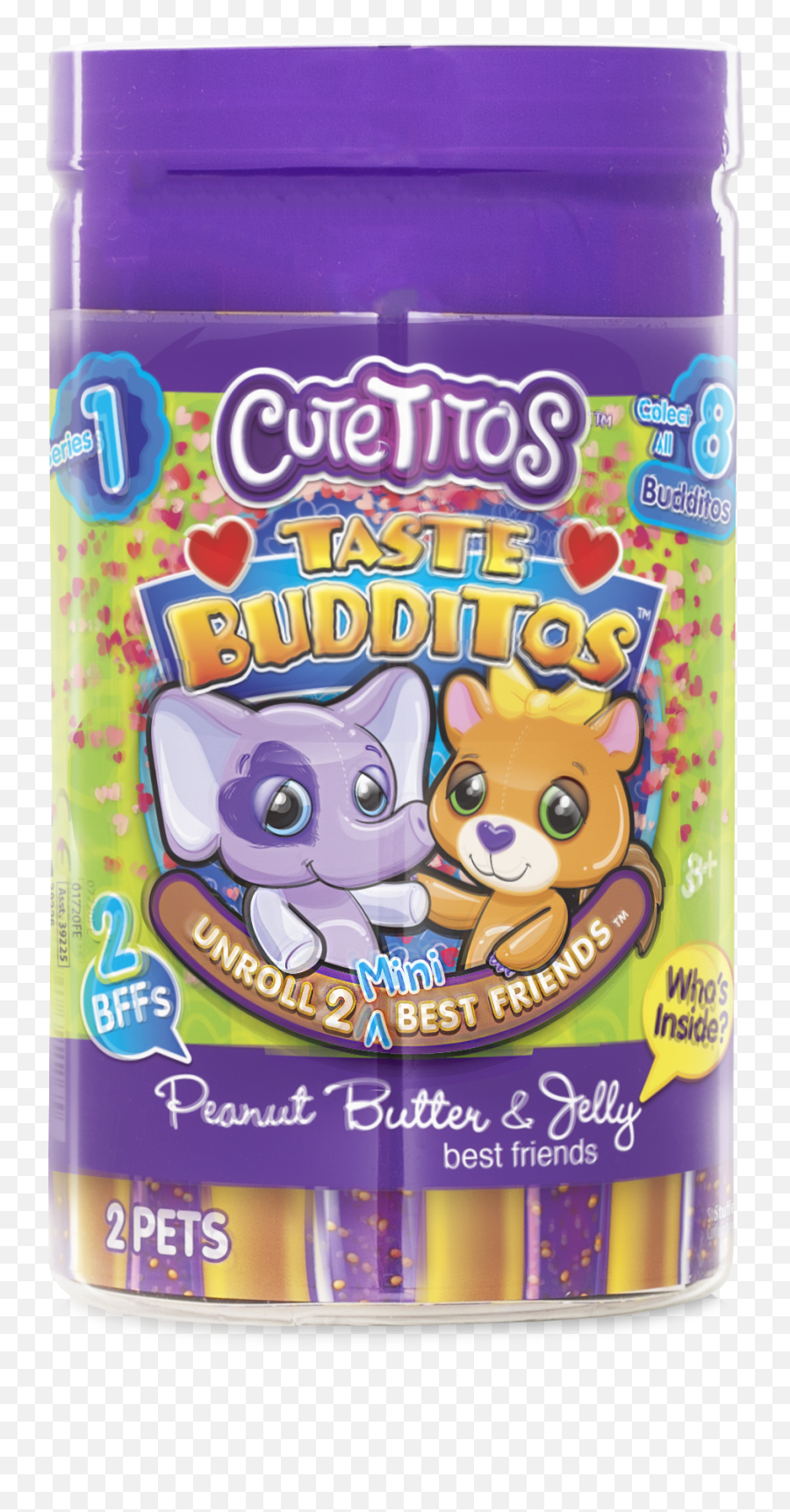 Cutetitos Taste Budditos Peanut Butter - Cutetitos Bff Peanut Butter And Jelly Png,Peanut Butter Jelly Time Aim Icon