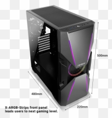 Antec Product - Antec Dark Avenger Da601 Png,Cpu Png