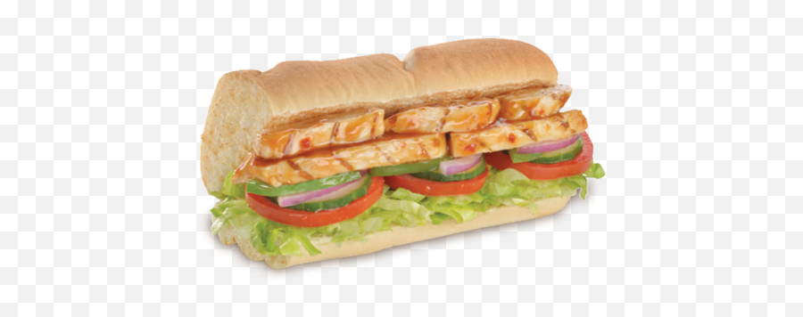 Subway Glenview - Sweet Chilli Chicken Sub Png,Subway Sandwich Png