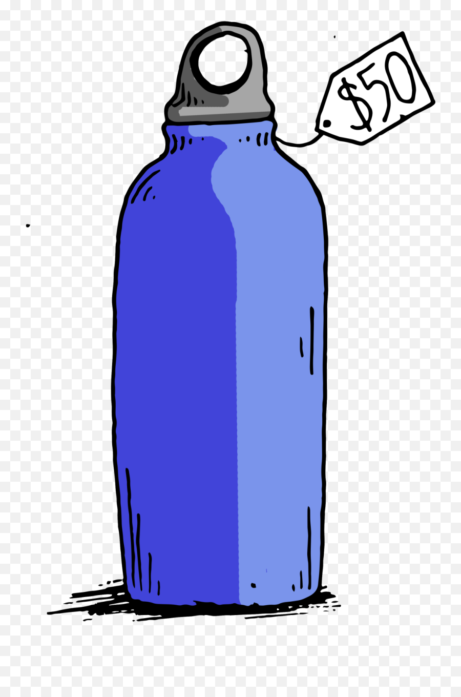 Price Gouging Reusable Bottles - Water Reusable Water Bottle Png,Water Bottle Transparent Background