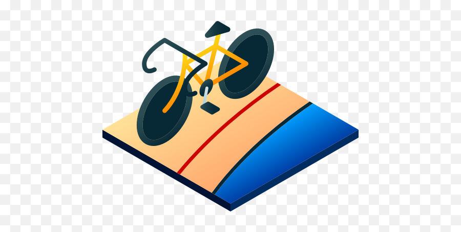 Bicycle Bike Cycling Isometric Mountain Racing Sport Icon - Bicycle Png,Mountain Bike Icon