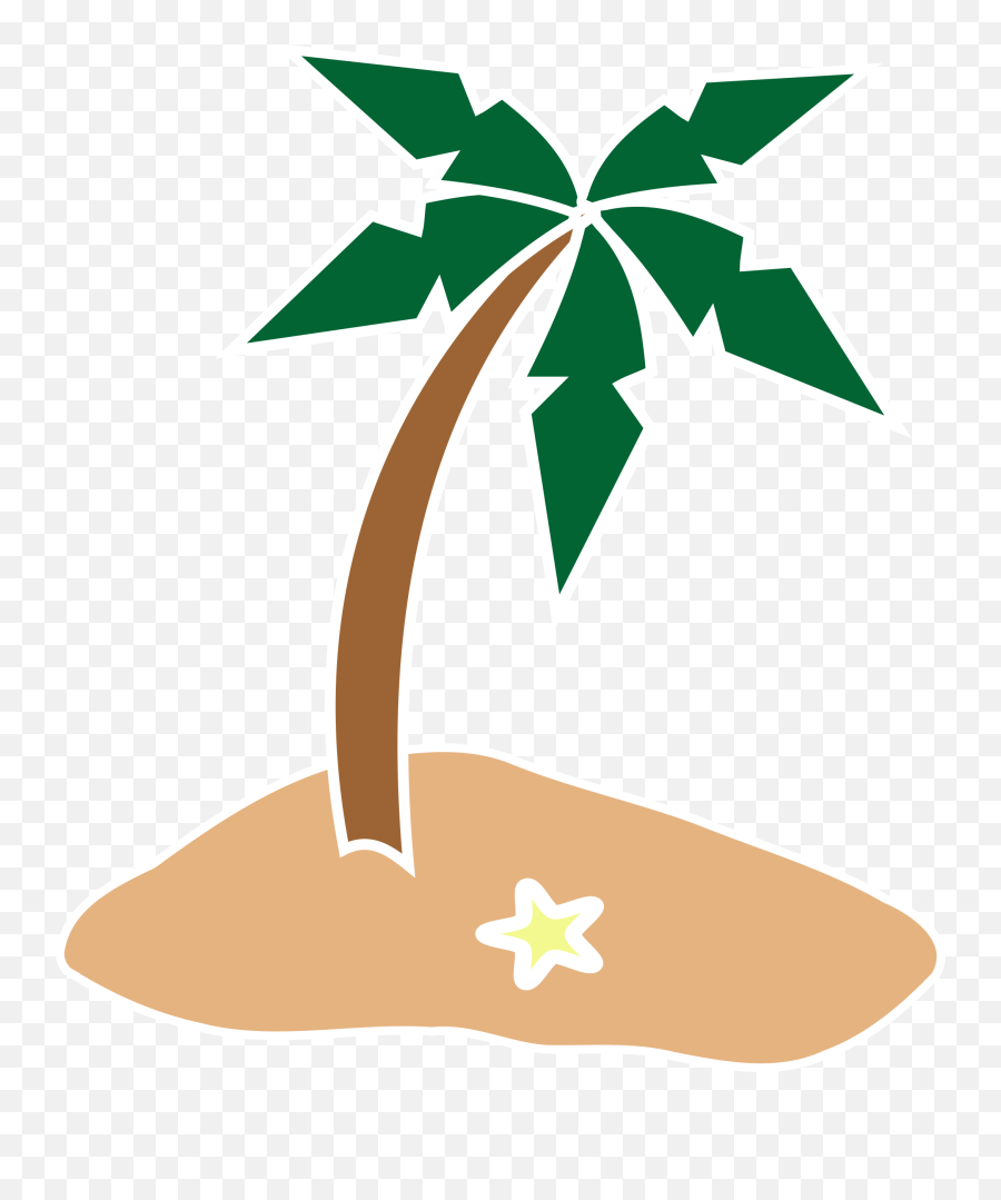 Palm Tree - Islands Clip Art Png,Palm Tree Logo Png