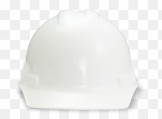 Hard Hats White - Front Png