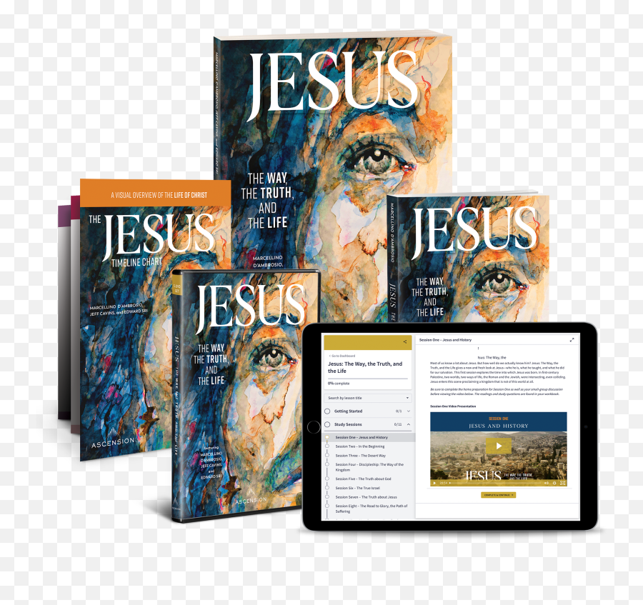 Jesus The Way Truth And Life Study Program - Jesus Png,Ascension Of Jesus Icon