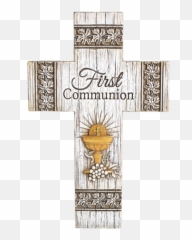 First Communion Crosses U0026 Plaques Zieglers Catholic Store - Christian png