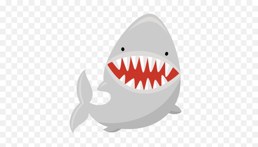 Shark Svg File For Scrapbooking Files - Shark Svg Free Png,Shark Clipart Transparent Background