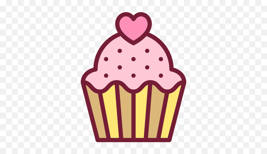 Cupcake Scalable Vector Graphics Icon - Cake Vector Png Vector Cake Icon Png,Pastry Icon