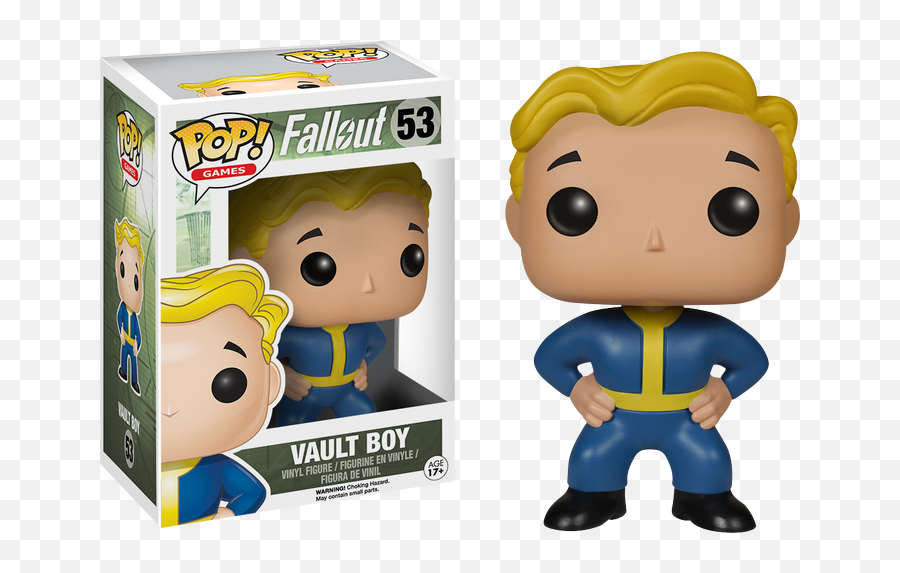 Fallout - Vault Boy 53 Funko Pop Cool Merch Vault Boy Funko Pop Png,Vault Boy Icon 16 X 16
