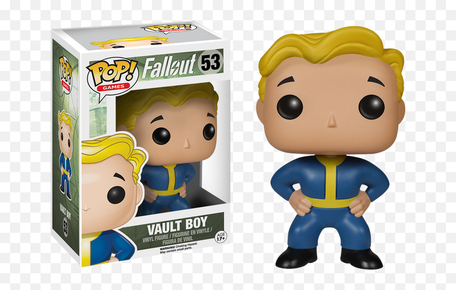 Fallout - Vault Boy 53 Funko Pop Cool Merch Vault Boy Funko Pop Png ...