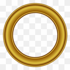 Round Gold Frame Png 5 Image - Clipart Gold Frame