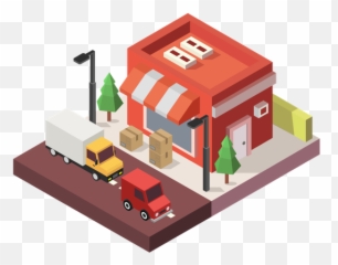 Coffee And Cookie Icon - Download in Glyph Style Building Sets png
