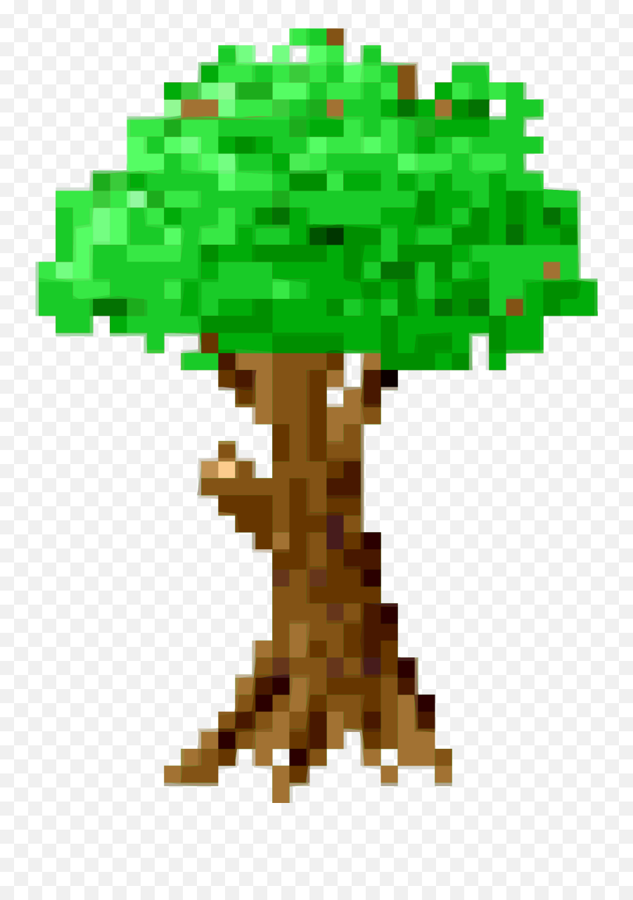 This Free Icons Png Design Of Pixel Tree - Pixel Tree Png Transparent Pixel Art Tree,Pixel Icon Png