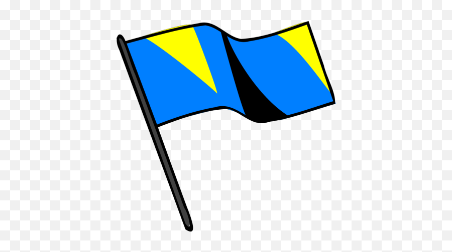 Blue Gold Black Flag Png Svg Clip Art For Web - Download Irish Flag Png,Blue Flag Icon