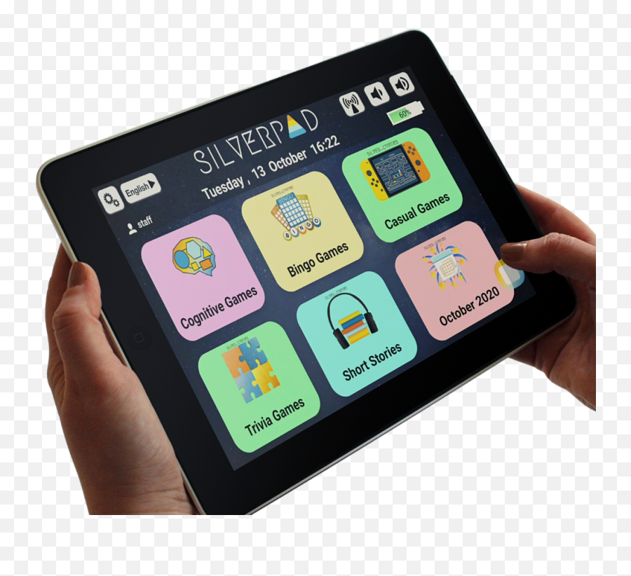 Silverpad - Senior Friendly Tablet U2013 Ielderasia Technology Applications Png,Can I Tell You Something Icon Dynavox Maestro