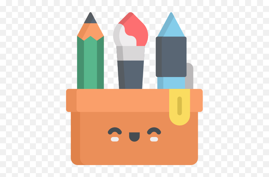 Pencil Case - Free Education Icons Png,Cute School Icon