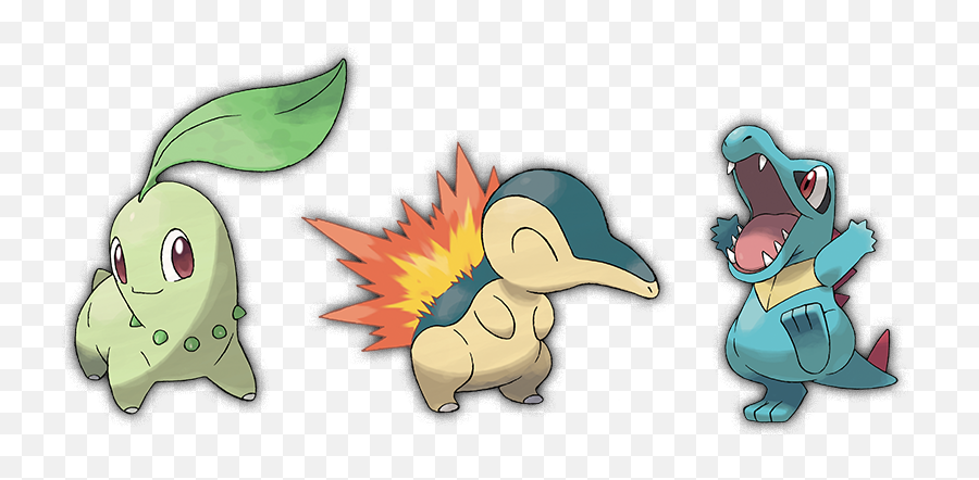 Most Popular Pokémon Johto Starter - Pokémon Heartgold And Soulsilver Png,Totodile Png
