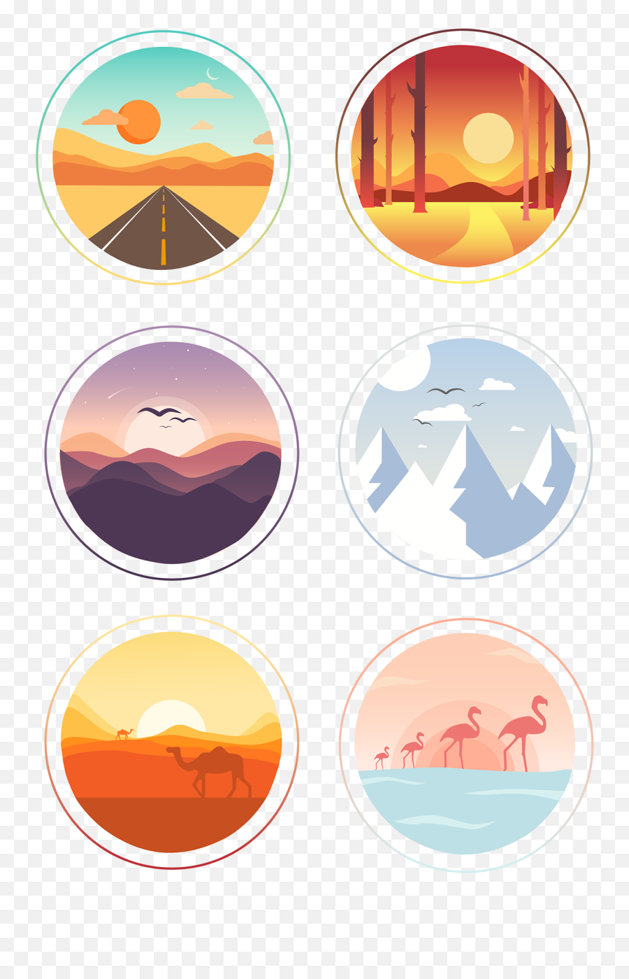 Nature Icons - Mountain Png,Sticker Icon