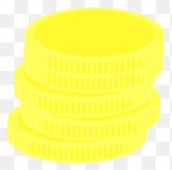 Gold Coins Clip Art - vector clip art online royalty Solid png