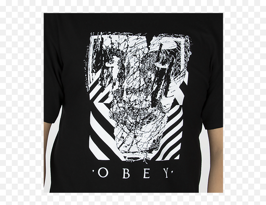 Obey Scratched Icon Basic T - Shirt Unisex Png,Scratch Icon