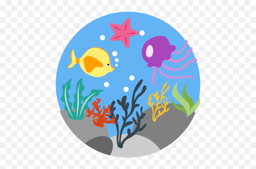 Sea Bottom - Free Nature Icons Fundo Do Mar Svg Png,Sea Salt Icon