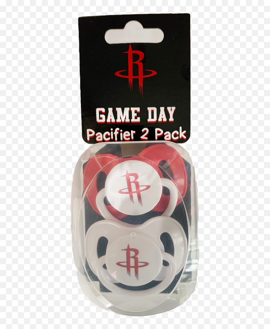 Houston Rockets 2 - Pack Primary Logo Pacifiers Solid Png,Pacifier Icon Png