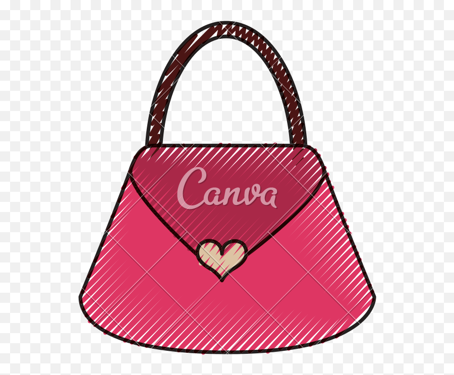 Scribble Purse Cartoon - Icons By Canva Zhivopisny Bridge Png,Scribble Heart Png